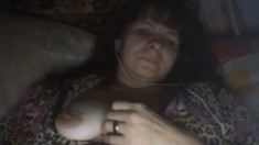 Brunette fat mature russian mom